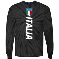 Proud Italian Italia Soccer Jersey Champs Tie-Dye Long Sleeve Shirt