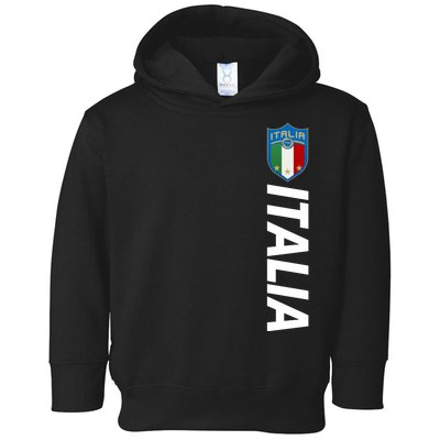 Proud Italian Italia Soccer Jersey Champs Toddler Hoodie