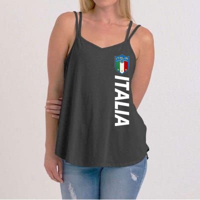 Proud Italian Italia Soccer Jersey Champs Women's Strappy Tank