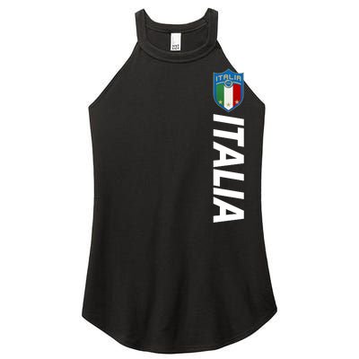 Proud Italian Italia Soccer Jersey Champs Women's Perfect Tri Rocker Tank