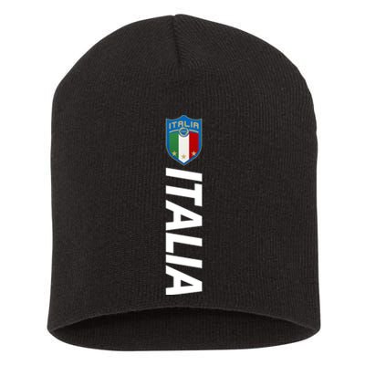 Proud Italian Italia Soccer Jersey Champs Short Acrylic Beanie