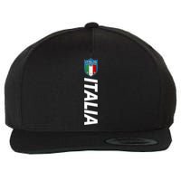 Proud Italian Italia Soccer Jersey Champs Wool Snapback Cap