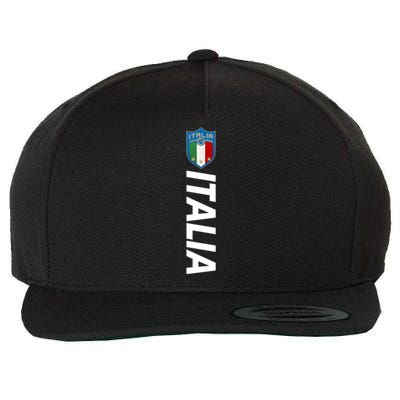 Proud Italian Italia Soccer Jersey Champs Wool Snapback Cap