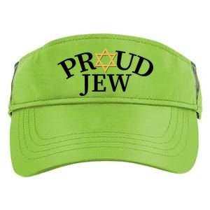 Proud Jew Jewish Star Logo Adult Drive Performance Visor