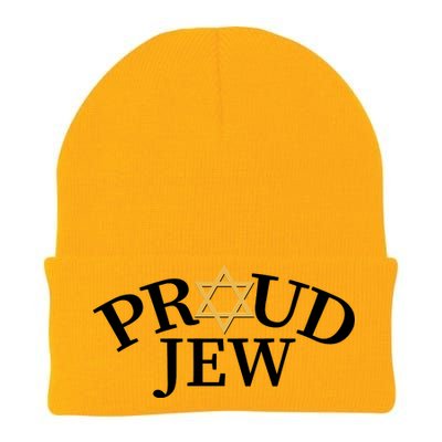 Proud Jew Jewish Star Logo Knit Cap Winter Beanie