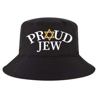 Proud Jew Jewish Star Logo Cool Comfort Performance Bucket Hat