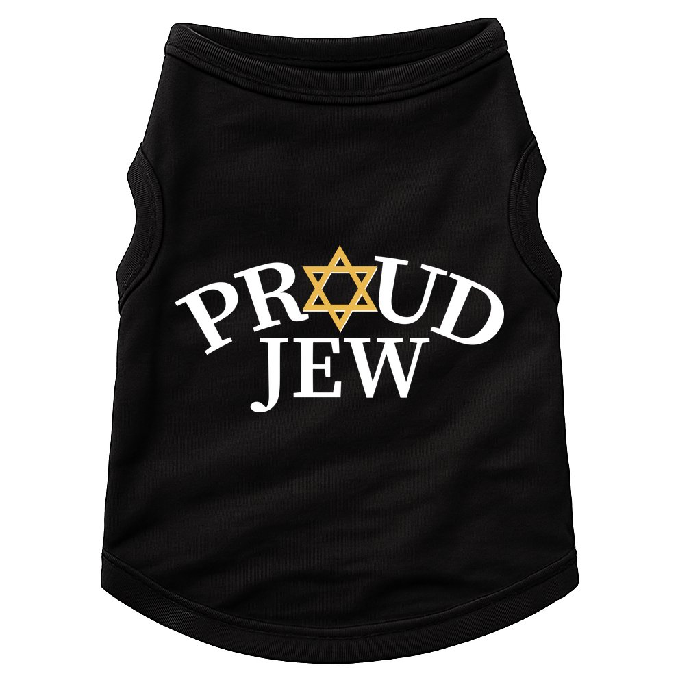 Proud Jew Jewish Star Logo Doggie Tank