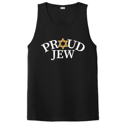 Proud Jew Jewish Star Logo PosiCharge Competitor Tank