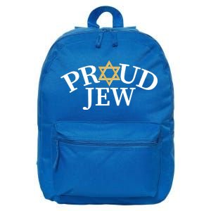 Proud Jew Jewish Star Logo 16 in Basic Backpack