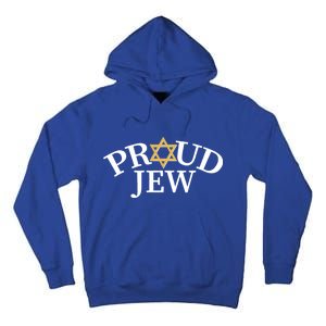 Proud Jew Jewish Star Logo Tall Hoodie