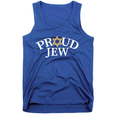 Proud Jew Jewish Star Logo Tank Top