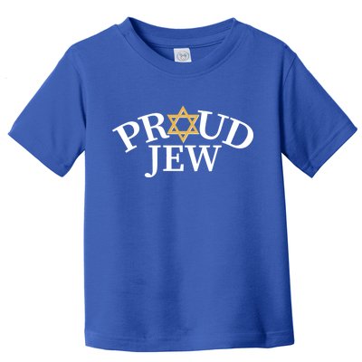 Proud Jew Jewish Star Logo Toddler T-Shirt