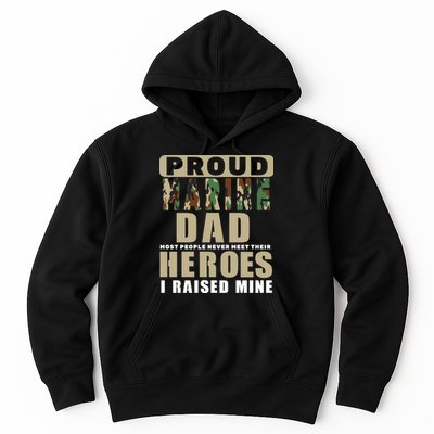 Proud Marine Dad Hoodie
