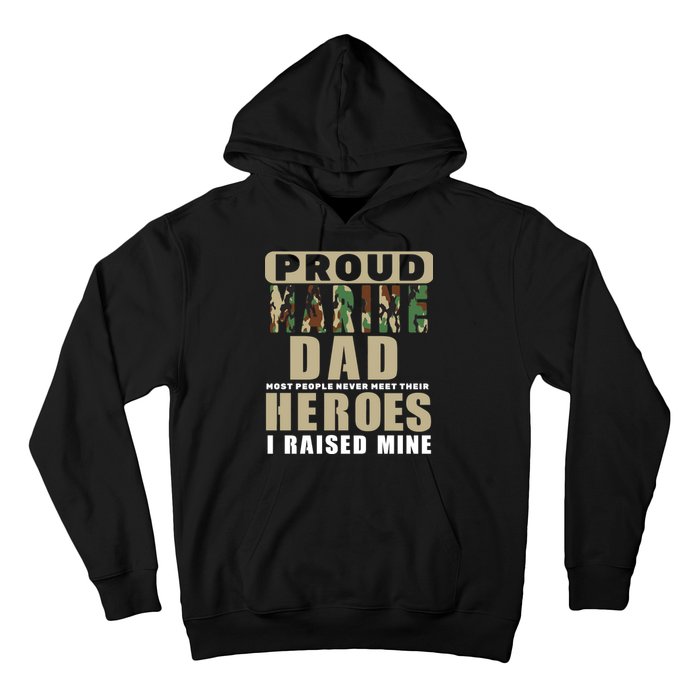 Proud Marine Dad Hoodie