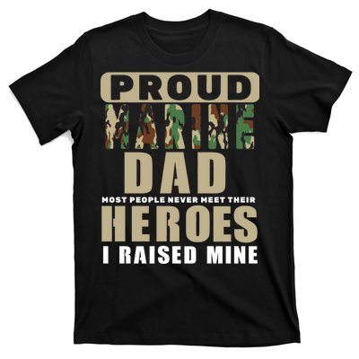 Proud Marine Dad T-Shirt