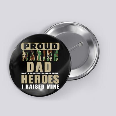 Proud Marine Dad Button