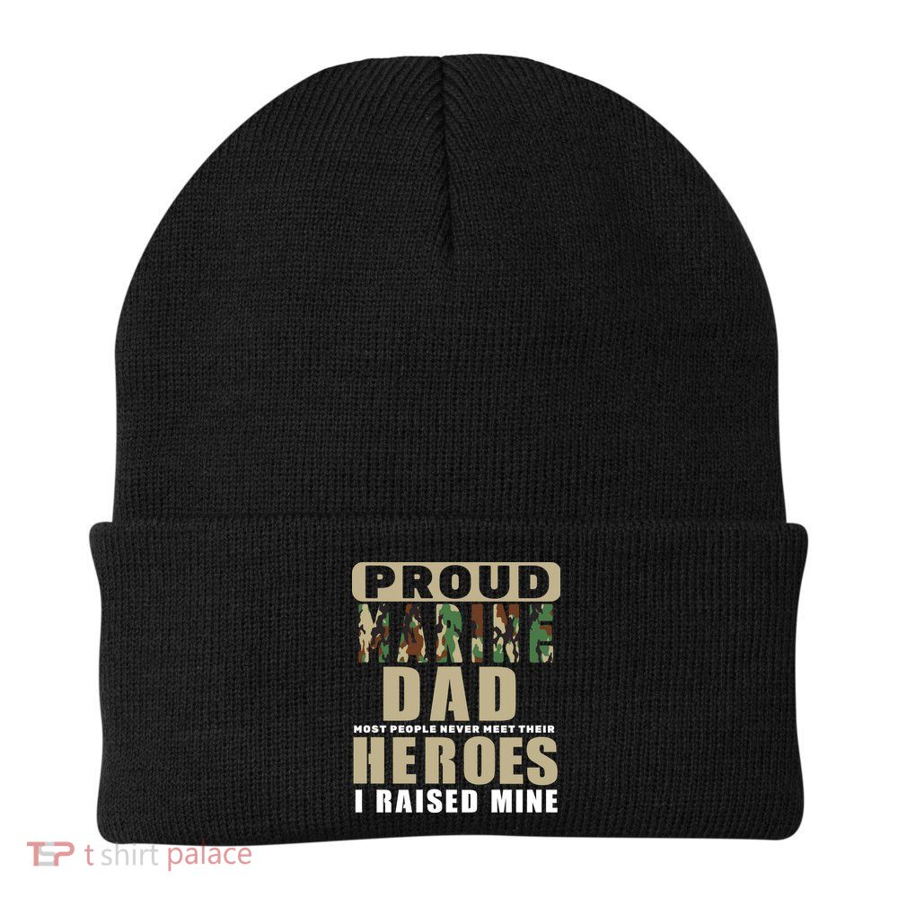 Proud Marine Dad Beanie