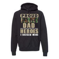 Proud Marine Dad Premium Hoodie