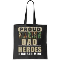 Proud Marine Dad Tote Bag