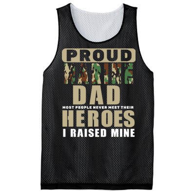 Proud Marine Dad Mesh Reversible Basketball Jersey Tank