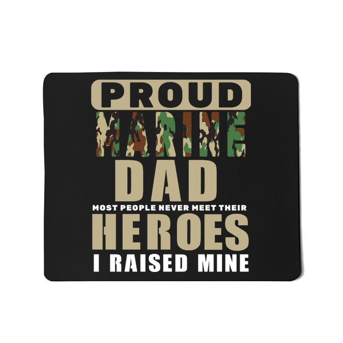 Proud Marine Dad Mousepad