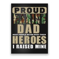 Proud Marine Dad Poster