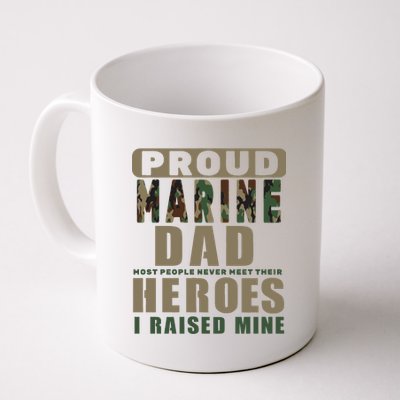 Proud Marine Dad Coffee Mug