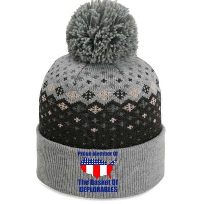 Proud Member Of The Basket Of Deplorables The Baniff Cuffed Pom Beanie