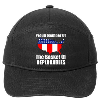 Proud Member Of The Basket Of Deplorables 7-Panel Snapback Hat