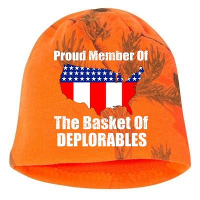 Proud Member Of The Basket Of Deplorables Kati - Camo Knit Beanie