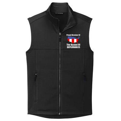 Proud Member Of The Basket Of Deplorables Collective Smooth Fleece Vest