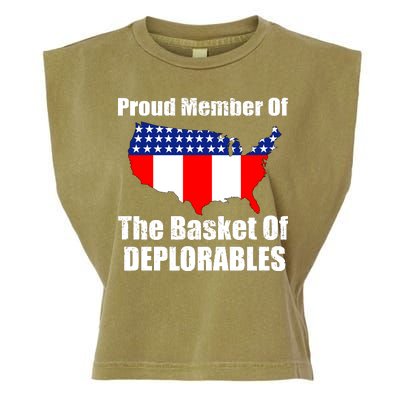 Proud Member Of The Basket Of Deplorables Garment-Dyed Women's Muscle Tee