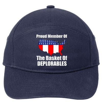 Proud Member Of The Basket Of Deplorables 7-Panel Snapback Hat