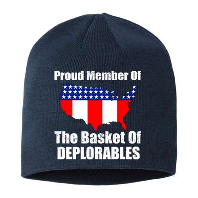 Proud Member Of The Basket Of Deplorables Sustainable Beanie