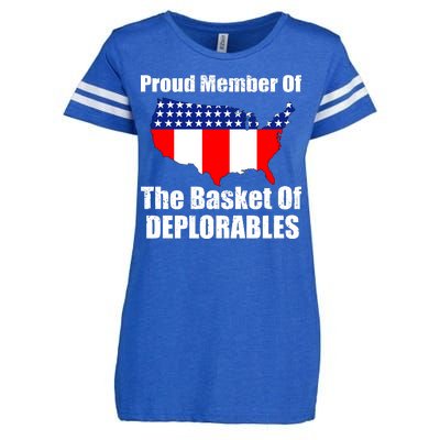 Proud Member Of The Basket Of Deplorables Enza Ladies Jersey Football T-Shirt