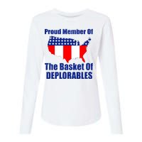 Proud Member Of The Basket Of Deplorables Womens Cotton Relaxed Long Sleeve T-Shirt