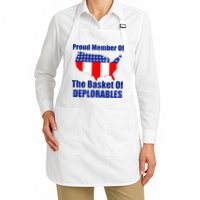 Proud Member Of The Basket Of Deplorables Full-Length Apron With Pockets