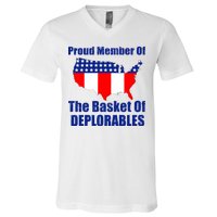 Proud Member Of The Basket Of Deplorables V-Neck T-Shirt