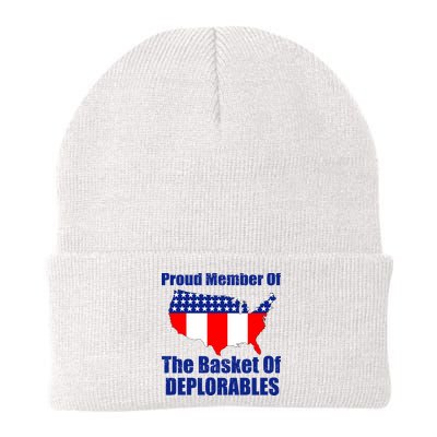 Proud Member Of The Basket Of Deplorables Knit Cap Winter Beanie