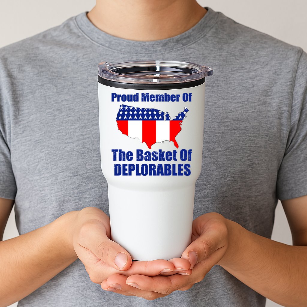 Proud Member Of The Basket Of Deplorables Tumbler