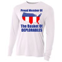 Proud Member Of The Basket Of Deplorables Cooling Performance Long Sleeve Crew