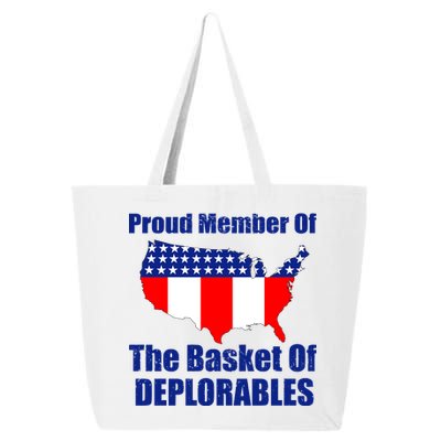 Proud Member Of The Basket Of Deplorables 25L Jumbo Tote