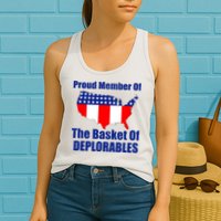 Proud Member Of The Basket Of Deplorables Womens Tank Top