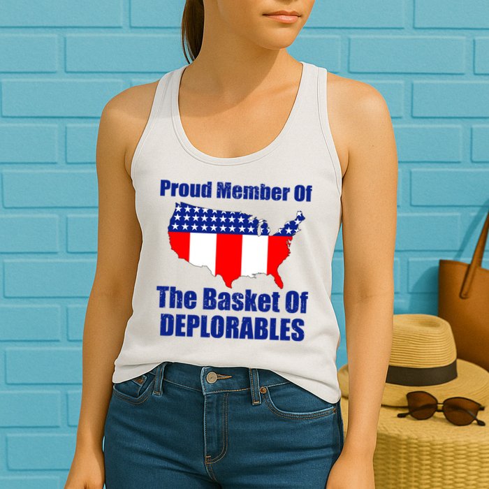 Proud Member Of The Basket Of Deplorables Womens Tank Top