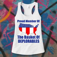 Proud Member Of The Basket Of Deplorables Womens Tank Top
