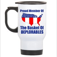 Proud Member Of The Basket Of Deplorables Stainless Steel Travel Mug