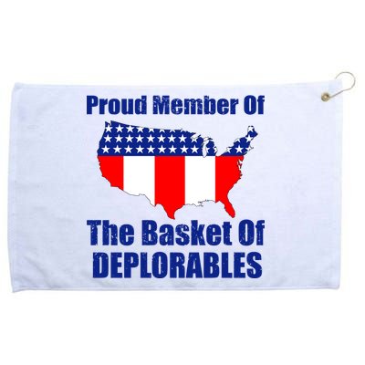 Proud Member Of The Basket Of Deplorables Grommeted Golf Towel