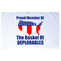 Proud Member Of The Basket Of Deplorables Microfiber Hand Towel