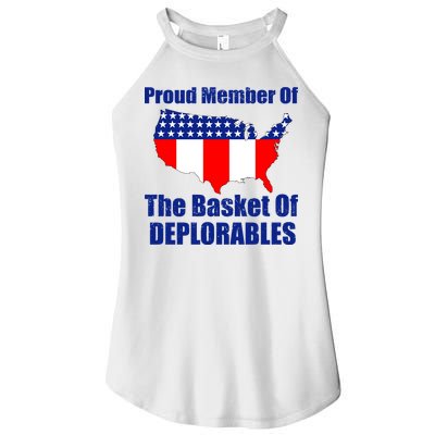 Proud Member Of The Basket Of Deplorables Women's Perfect Tri Rocker Tank