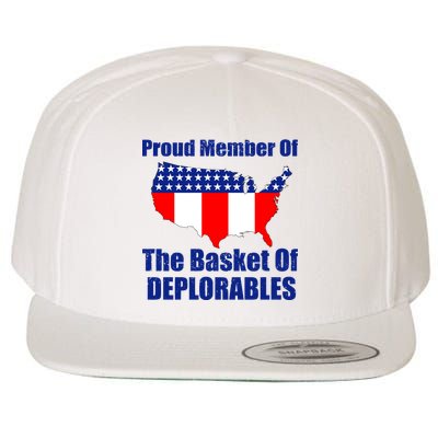 Proud Member Of The Basket Of Deplorables Wool Snapback Cap